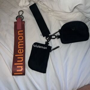 Lululemon keychain & wristlet